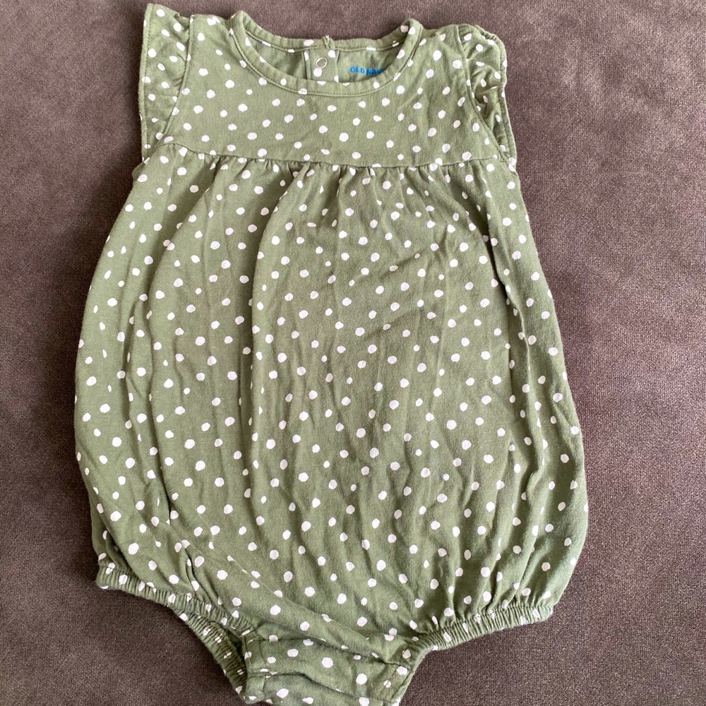 Baby Girl Polka dot romper